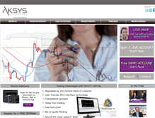 Tablet Screenshot of aksyscapital.com